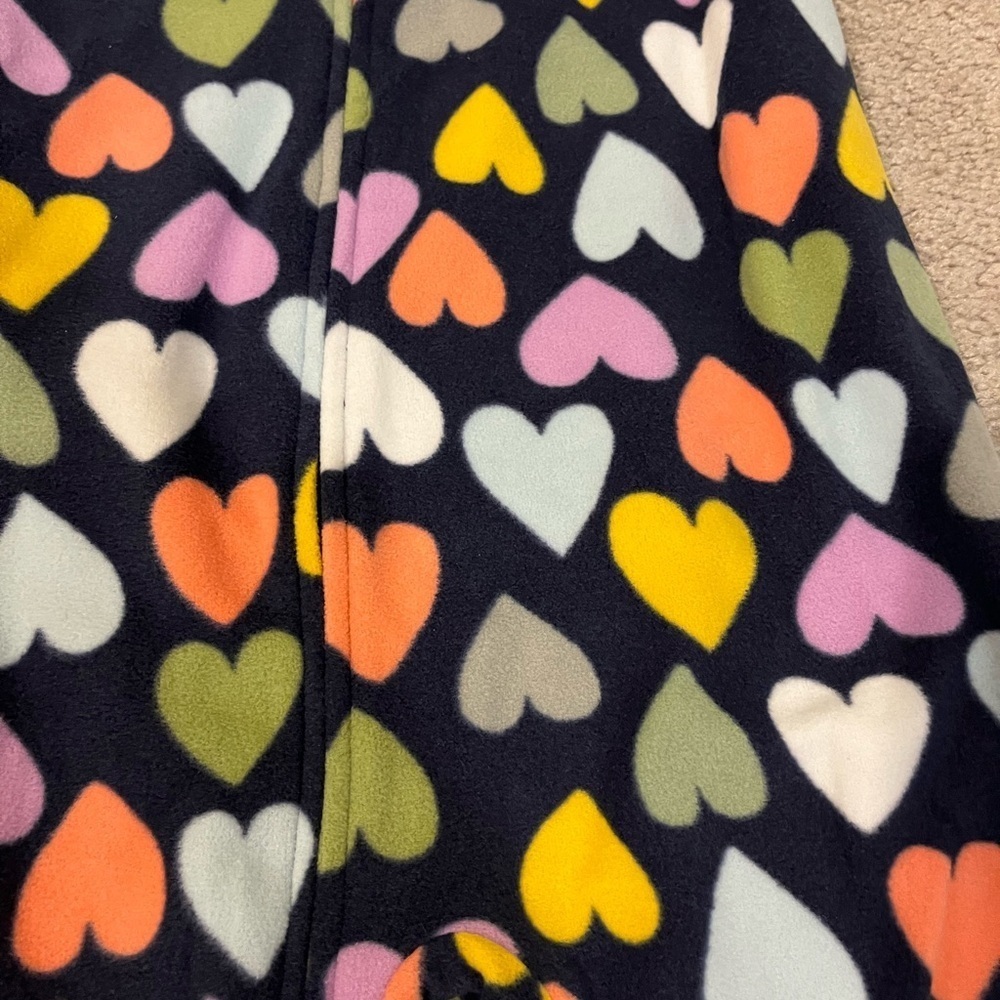 Carter's Girls Soft & Warm Fleece Footie Pajama - Picture 3 of 10